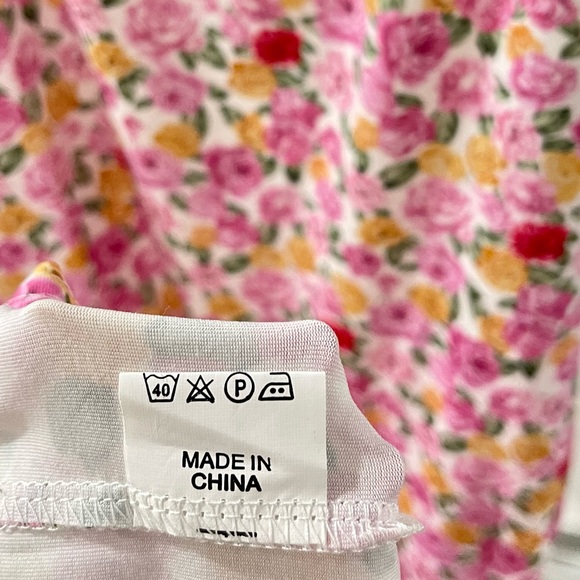 NWOT Floral lace maxi cami dress - Picture 7 of 8